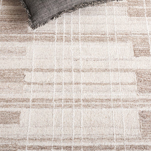 Safavieh Metro Hand-tufted Area Rug: Luxurious Comfort And Timeless Style For Your Living Space Decor Beige ,Ivory 80% Polyester,20% Cotton Met501b-5