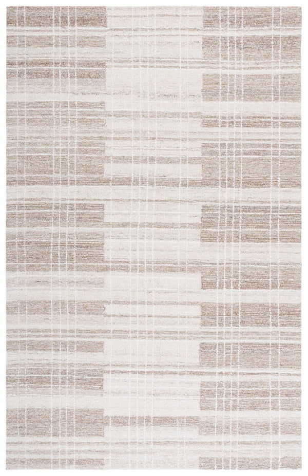 Safavieh Metro Hand-tufted Area Rug - Elegant Craftsmanship And Luxurious Comfort For Any Space Beige ,Ivory 80% Polyester,20% Cotton Met501b-6