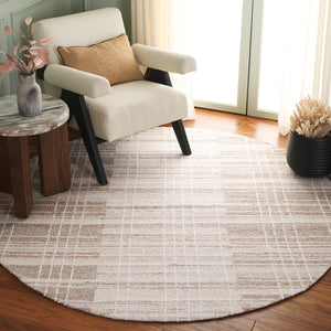 Safavieh Metro Hand-tufted Area Rug - Elegant Craftsmanship And Luxurious Comfort For Any Space Beige ,Ivory 80% Polyester,20% Cotton Met501b-6