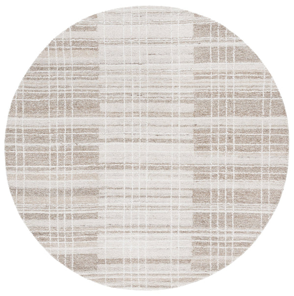 Safavieh Metro Hand-tufted Area Rug: Luxurious Comfort And Timeless Style For Your Living Space Decor Beige ,Ivory 80% Polyester,20% Cotton Met501b-6r