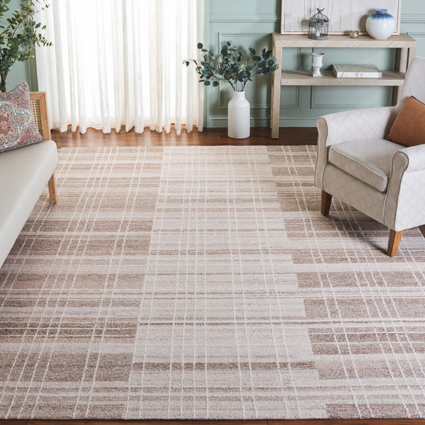 Safavieh Metro Hand-tufted Area Rug - Elegant Craftsmanship And Luxurious Comfort For Any Space Beige ,Ivory 80% Polyester,20% Cotton Met501b-6