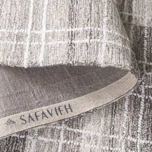 Safavieh Metro Hand-tufted Area Rug: Luxurious Comfort And Timeless Style For Your Living Space Decor Grey 80% Polyester,20% Cotton Met501f-5