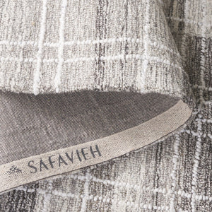 Safavieh Metro Hand-tufted Area Rug - Elegant Craftsmanship And Luxurious Comfort For Any Space Grey 80% Polyester,20% Cotton Met501f-8