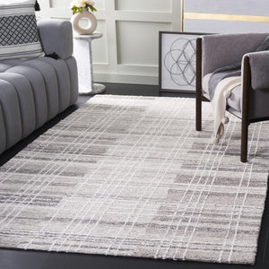 Safavieh Metro Hand-tufted Area Rug - Elegant Craftsmanship And Luxurious Comfort For Any Space Grey 80% Polyester,20% Cotton Met501f-8