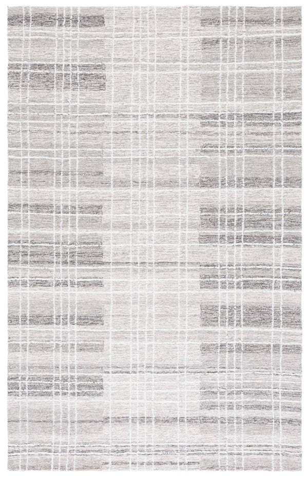 Safavieh Metro Hand-tufted Area Rug - Elegant Craftsmanship And Luxurious Comfort For Any Space Grey 80% Polyester,20% Cotton Met501f-8