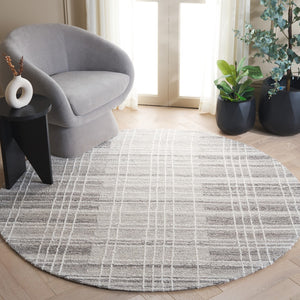 Safavieh Metro Hand-tufted Area Rug - Elegant Craftsmanship And Luxurious Comfort For Any Space Grey 80% Polyester,20% Cotton Met501f-8