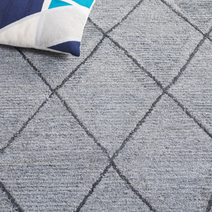 Safavieh Metro 525 MET525 Hand Tufted Modern Rug Grey / Charcoal MET525F-3