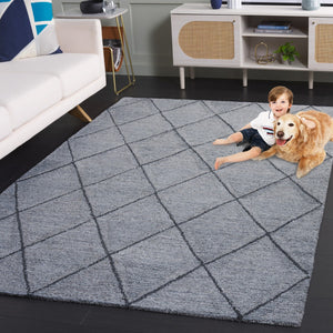 Safavieh Metro 525 MET525 Hand Tufted Modern Rug Grey / Charcoal MET525F-3