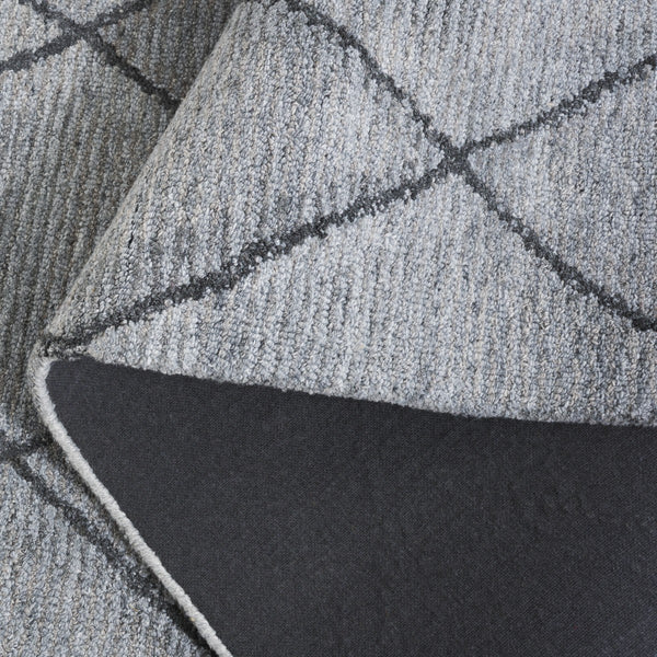 Safavieh Metro 525 MET525 Hand Tufted Modern Rug Grey / Charcoal MET525F-3