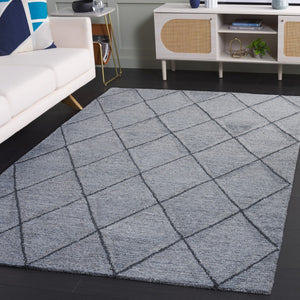 Safavieh Metro 525 MET525 Hand Tufted Modern Rug Grey / Charcoal MET525F-3