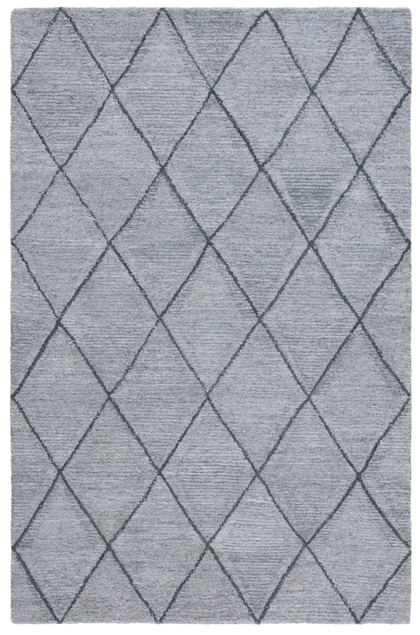 Safavieh Metro 525 Hand Tufted Modern Rug Grey / Charcoal 5' x 8'