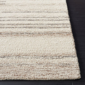 Safavieh Metro 625 Hand Tufted Contemporary Rug Ivory / Brown 8' x 10'