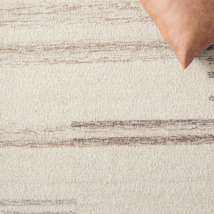 Safavieh Metro 625 Hand Tufted Contemporary Rug Ivory / Brown 5' x 8'