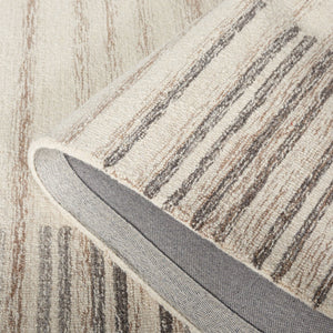 Safavieh Metro 625 Hand Tufted Contemporary Rug Ivory / Brown 8' x 10'