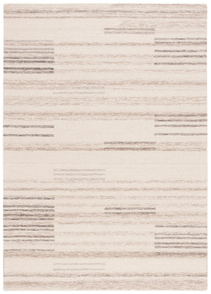 Safavieh Metro 625 Hand Tufted Contemporary Rug Ivory / Brown 5' x 8'