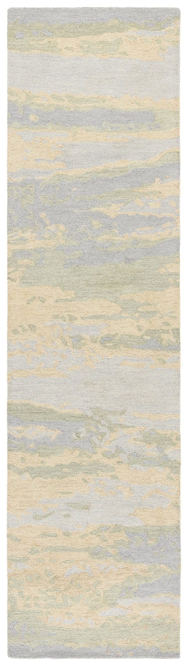 Safavieh Metro Hand-tufted Area Rug - Artistic Design With Luxurious Wool & Cotton Blend For Elegant Spaces Grey ,Beige Wool And Cotton With Latex Met650f-5
