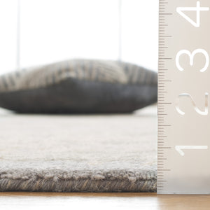 Safavieh Metro Hand-tufted Area Rug - Artistic Design With Luxurious Wool & Cotton Blend For Elegant Spaces Grey ,Beige Wool And Cotton With Latex Met650f-5