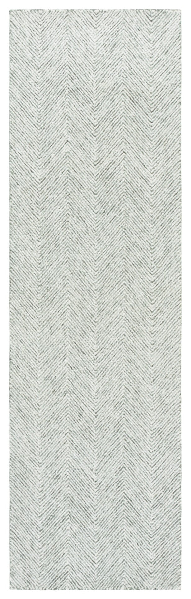 Safavieh Metro Handcrafted Wool And Cotton Area Rug - Timeless Elegance For Home Or Office Décor Spaces Sage ,Ivory 80% Wool 20% Cotton Met675w-3
