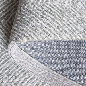 Safavieh Metro Handwoven Runner Area Rug - Luxurious Wool & Cotton Blend For Stylish Home Décor Comfort Sage ,Ivory 80% Wool 20% Cotton Met675w-5