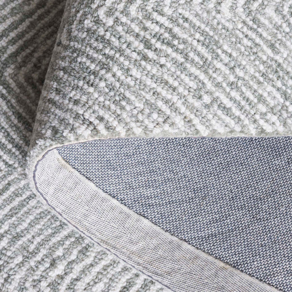 Safavieh Metro Handwoven Runner Area Rug - Luxurious Wool & Cotton Blend For Stylish Home Décor Comfort Sage ,Ivory 80% Wool 20% Cotton Met675w-5