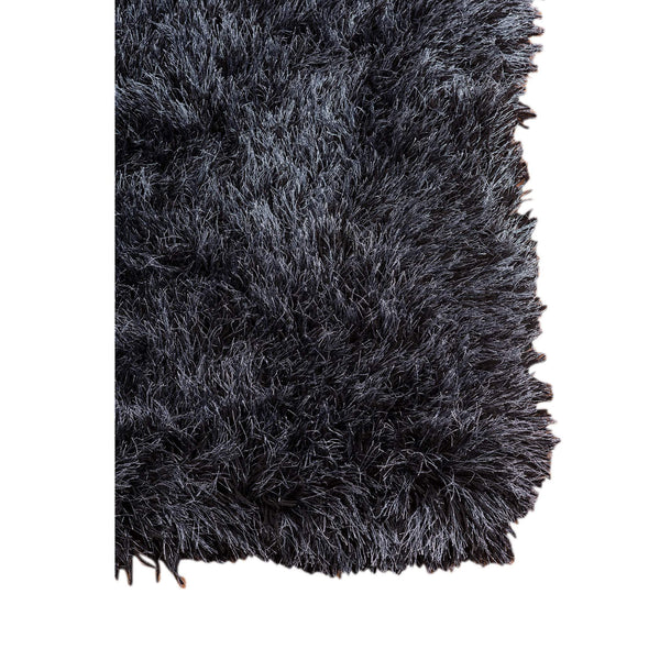 Metro High Pile Shag Rug Plush Microfiber Polyester Accent for Bedroom or Living Room