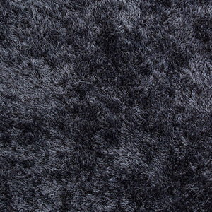 Metro High Pile Shag Rug Plush Microfiber Polyester Accent for Bedroom or Living Room