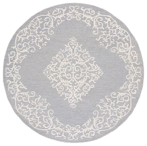 Safavieh Metro Elegant Hand-tufted Area Rug In Grey And Ivory – Perfect For Living Room And Bedroom Decor Grey ,Ivory 80% Wool,20% Cotton Met710f-3