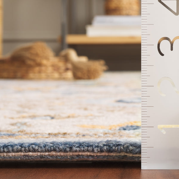 Safavieh Metro Timeless Transitional Area Rug - Hand-tufted Elegance For Sophisticated Home Decor Beige ,Grey 80% Wool,20% Cotton Met726b-28