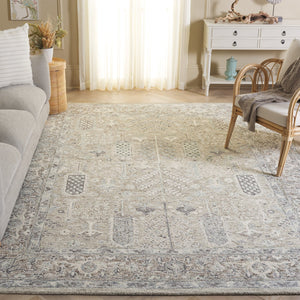 Safavieh Metro Hand-tufted Wool-cotton Area Rug - Elegant Geometric Design For Timeless Home Décor Grey ,Ivory 80% Wool 20% Cotton Met751f-5