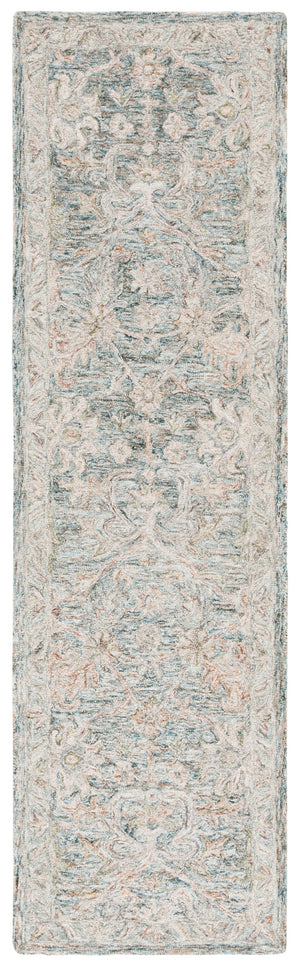 Safavieh Metro Luxurious Hand-tufted Area Rug - Timeless Design To Elevate Your Home With Comfort & Style Teal ,Green 80% Wool,20% Cotton Met752j-3