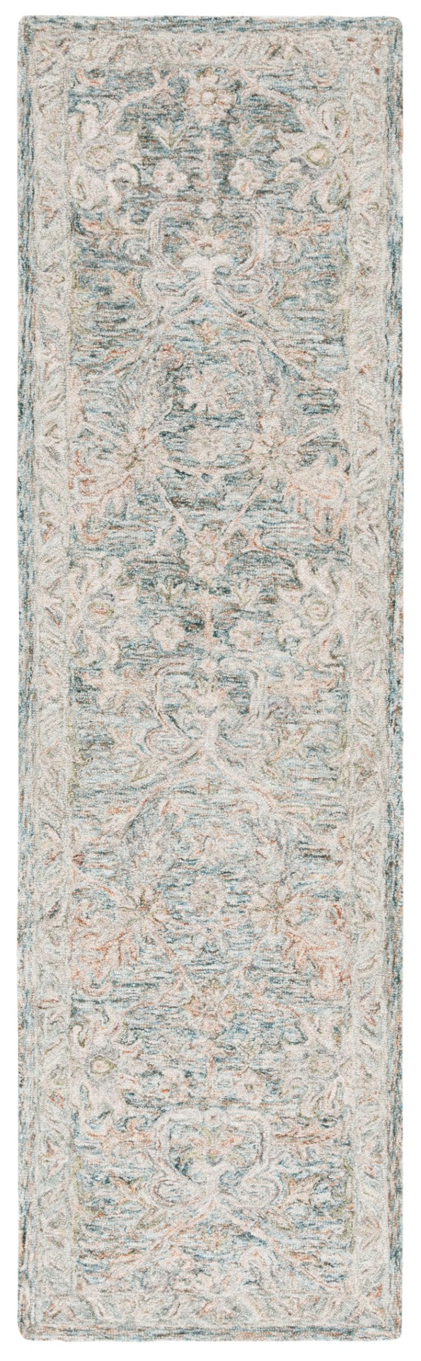 Safavieh Metro Elegant Hand-tufted Area Rug – Luxurious 8' X 10' Design Crafted In India For Timeless Style Teal ,Green 80% Wool,20% Cotton Met752j-212