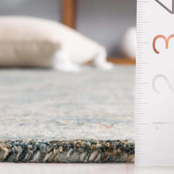 Safavieh Metro Luxurious Hand-tufted Area Rug - Timeless Design To Elevate Your Home With Comfort & Style Teal ,Green 80% Wool,20% Cotton Met752j-3