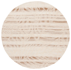 Safavieh Metro Hand-tufted Area Rug 8' X 10' - Luxurious Beige Ivory Wool & Cotton Blend For Elegant Spaces Beige ,Ivory 80% Wool 20% Cotton Met775b-8