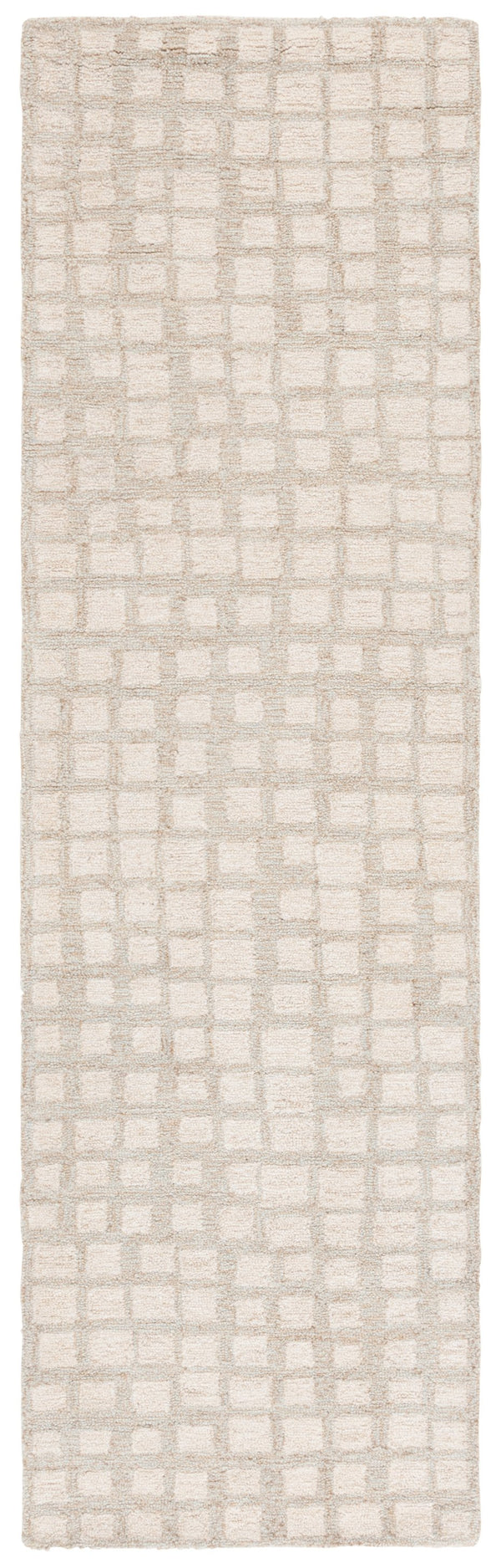 Safavieh Metro Contemporary Area Rug – Hand-tufted Elegance In Soft Wool And Jute For Timeless Home Style Sage ,Beige 50% Wool,50% Jute Met778w-28