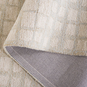 Safavieh Metro Contemporary Area Rug – Hand-tufted Elegance In Soft Wool And Jute For Timeless Home Style Sage ,Beige 50% Wool,50% Jute Met778w-28