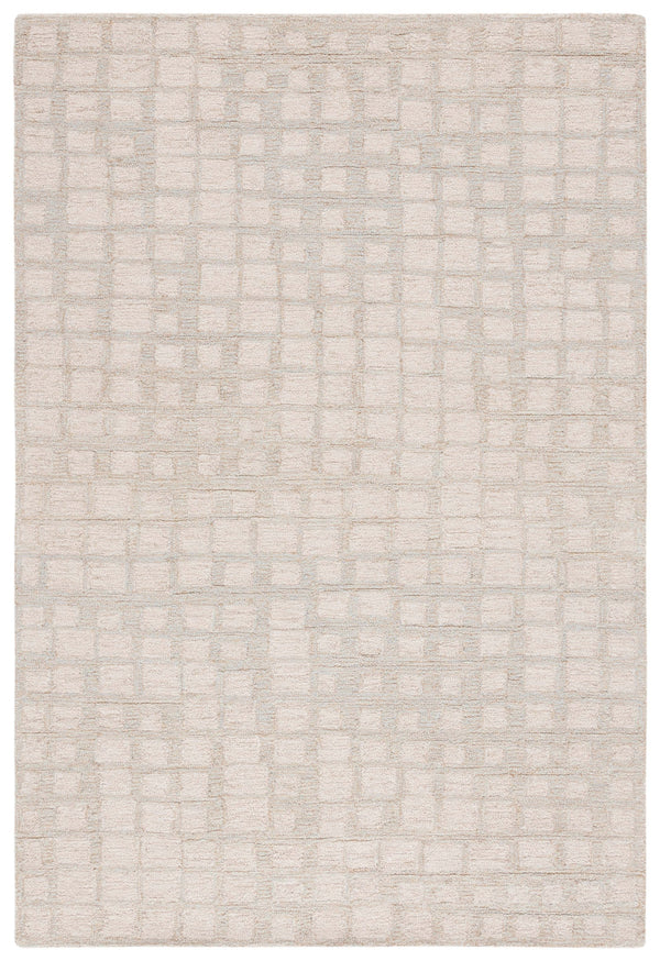 Safavieh Metro Contemporary Area Rug – Hand-tufted Elegance In Soft Wool And Jute For Timeless Home Style Sage ,Beige 50% Wool,50% Jute Met778w-28