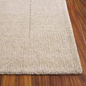 Safavieh Metro Hand-Loomed Beige Area Rug 8X10, Wool-Cotton Blend, Low-Profile Pile For Modern Living Spaces 9'-0" x 12'-0" MET807B-9