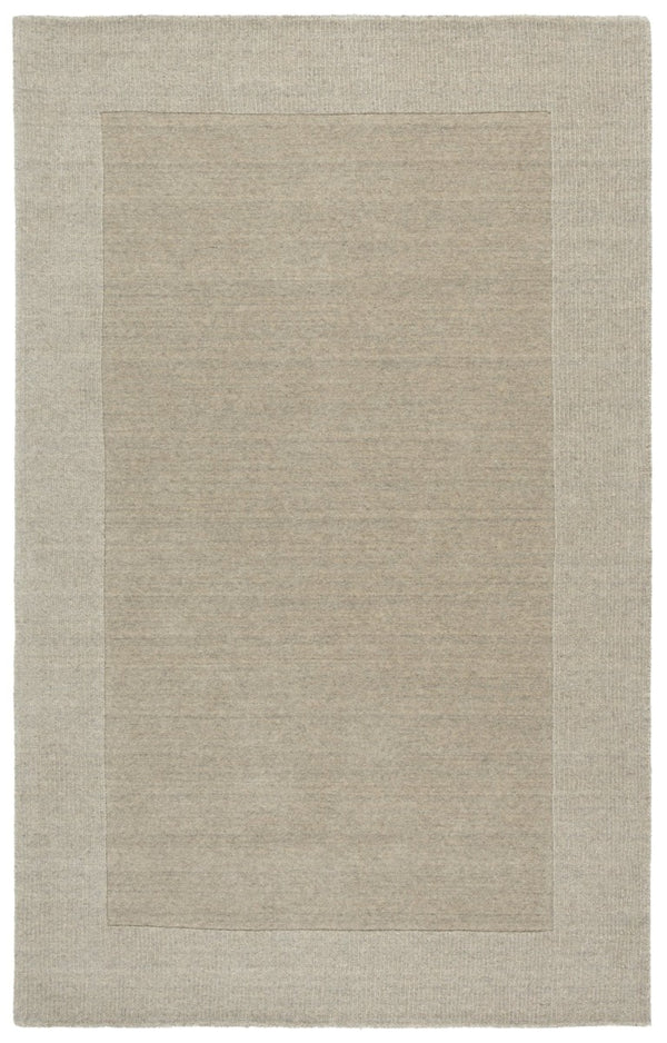 Safavieh Metro Hand Loomed Wool Cotton Area Rug Neutral Taupe Subtle Border for Living Spaces MET807E-5