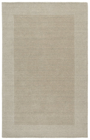 Safavieh Metro Hand-Loomed Taupe Area Rug 8X10 Ft — Wool-Cotton Blend, Low-Profile Durable Modern Texture 8'-0" x 10'-0" MET807E-8