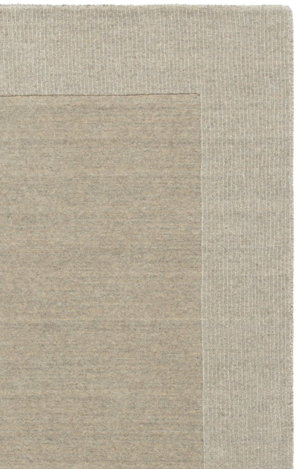 Safavieh Metro Hand Loomed Wool Cotton Area Rug Neutral Taupe Subtle Border for Living Spaces MET807E-5