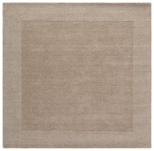 Safavieh Metro Hand-Loomed Taupe Area Rug 8X10 Ft — Wool-Cotton Blend, Low-Profile Durable Modern Texture 8'-0" x 10'-0" MET807E-8