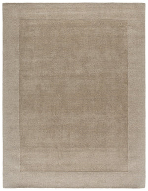 Safavieh Metro Hand-Loomed Taupe Area Rug 8X10 Ft — Wool-Cotton Blend, Low-Profile Durable Modern Texture 8'-0" x 10'-0" MET807E-8