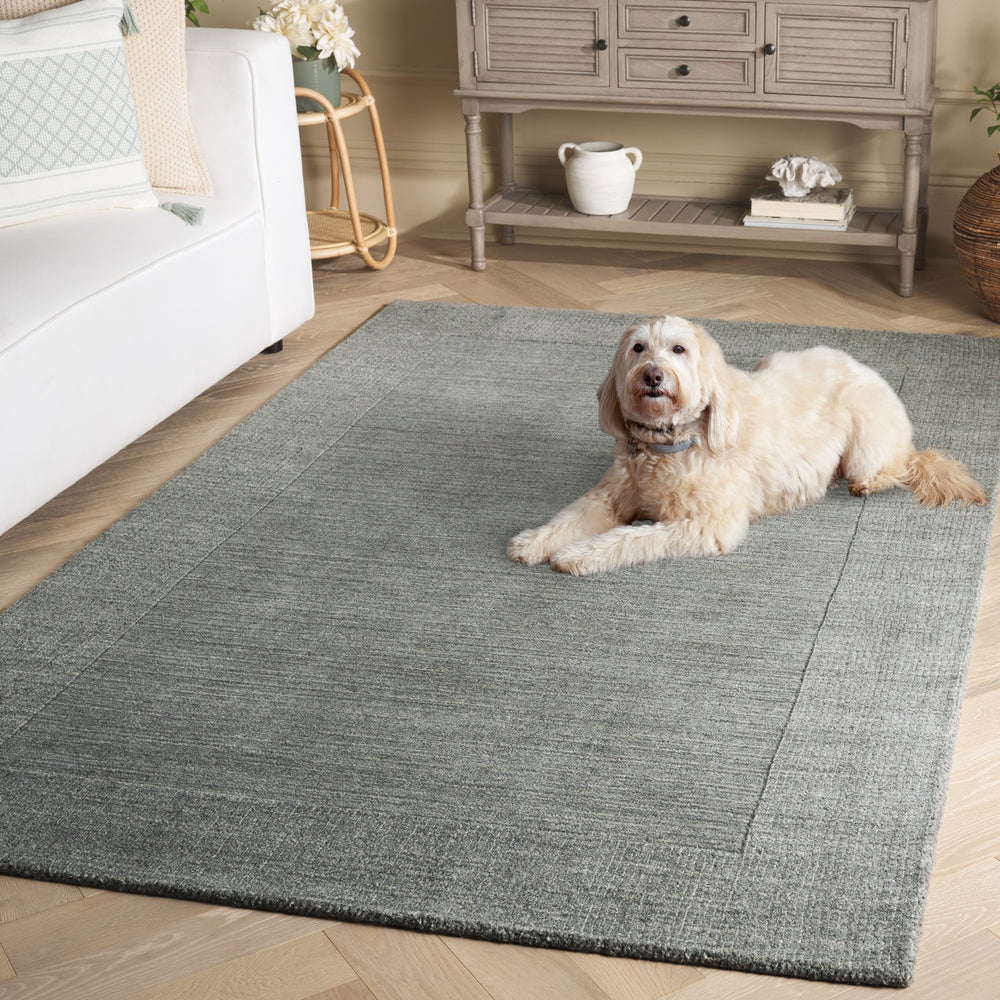 Safavieh Metro Hand‑Loomed Grey Runner, 80% Wool 20% Cotton, Low‑Profile Minimalist Design For Hallways 2'-3" x 8'-0" MET807F-28
