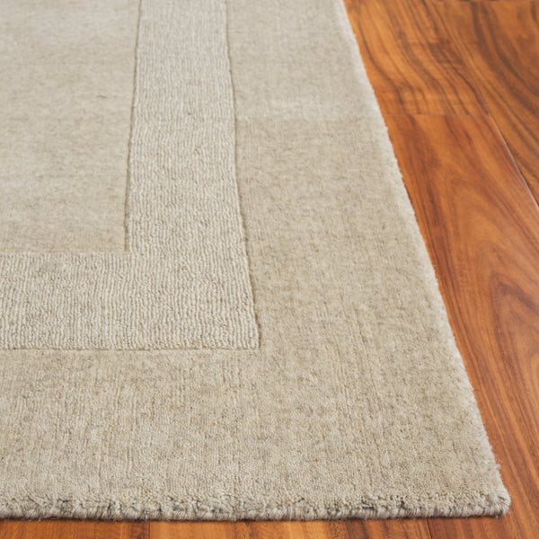 Safavieh Metro Hand‑Loomed Beige Wool-Cotton Rug With Subtle Pattern And Refined Border For Small Spaces 3'-0" x 5'-0" MET808B-3