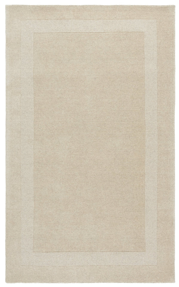 Safavieh Metro Hand‑Loomed Beige Wool-Cotton Rug With Subtle Pattern And Refined Border For Small Spaces 3'-0" x 5'-0" MET808B-3
