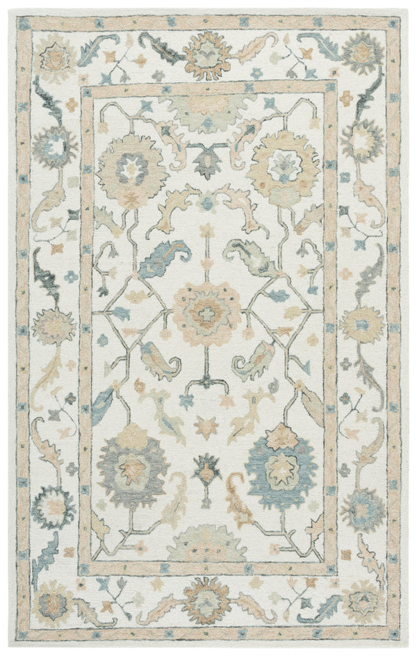 Safavieh Metro Traditional Wool Runner Rug - Timeless Hand-tufted Elegance For Hallways And Entryways Ivory ,Beige Wool Pile Met827a-5
