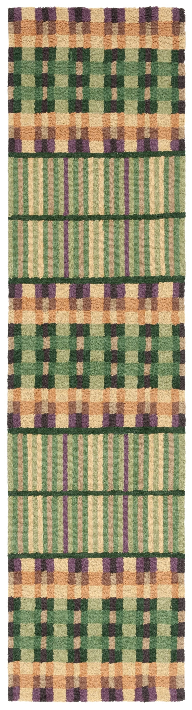 Safavieh Metro Exquisite Hand-tufted Area Rug - Classic Elegance And Timeless Charm For Your Home Decor Green ,Gold 85% Wool,15% Cotton Met852y-6r