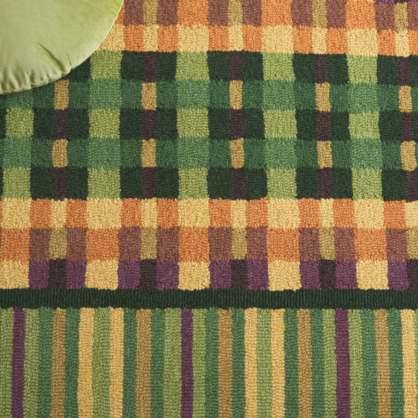 Safavieh Metro Exquisite Hand-tufted Area Rug - Classic Elegance And Timeless Charm For Your Home Decor Green ,Gold 85% Wool,15% Cotton Met852y-6r