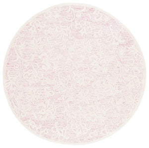 Safavieh Metro Hand‑Tufted Pink Ivory Wool Cotton Rug 8X10 — Vintage Floral Design, Plush Low Pile, Non‑Slip Backing 9'-0" x 12'-0" MET853U-9
