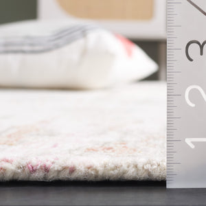 Safavieh Metro Hand-tufted Area Rug: Luxurious Wool Blend With Abstract Design For Stylish Home Décor Ivory ,Green 85% Wool,15% Cotton Met854y-6r